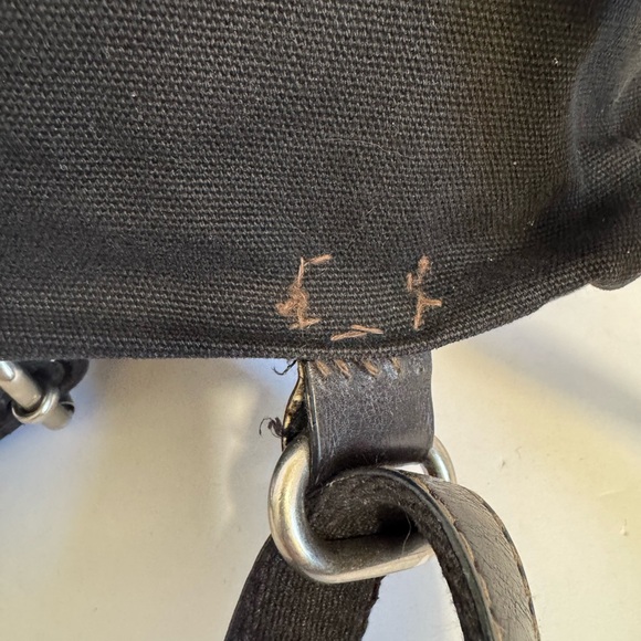 Vintage FOSSIL Small/Mini Leather Backpack - Picture 6 of 11